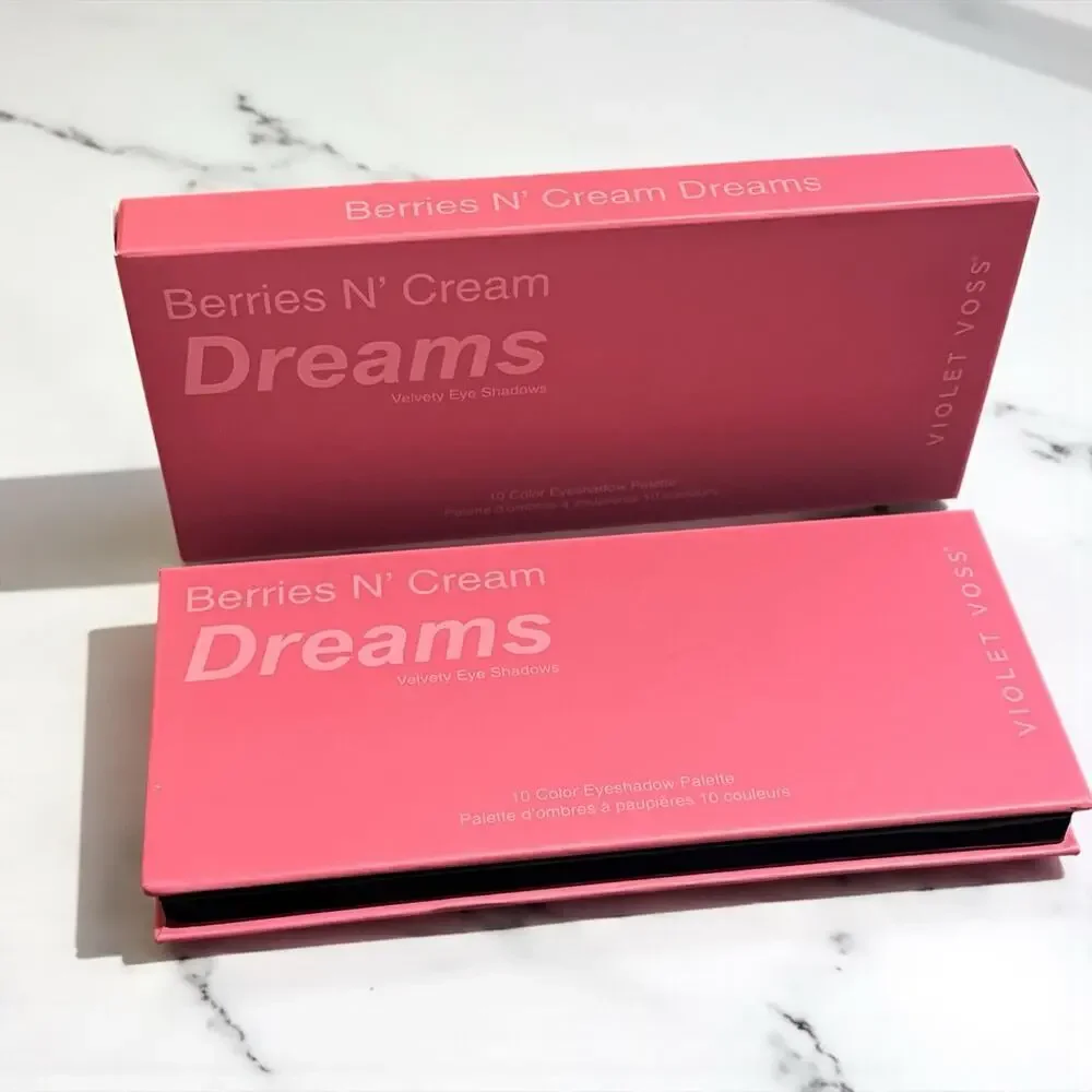 Violet Voss Berries N Cream Dreams Eyeshadow Palette 10 Shades New Sealed